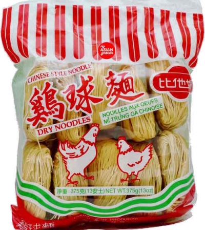 Dried Chicken Noodle Broad 375g