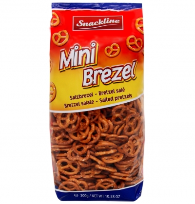 Snack Line Salted Mini Pretzel 300g