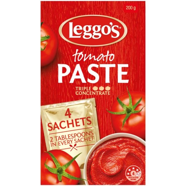 Leggo's Tomato Paste Sachet 4 x 50g