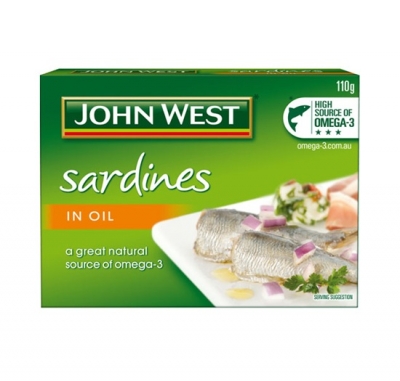 John West Sardines Olive Oil 110g