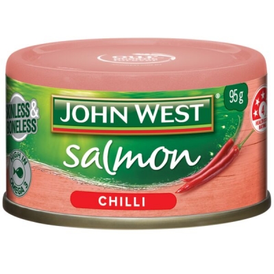 John West Salmon Tempters Chilli 95g