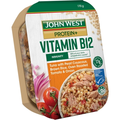 John West Tuna Protein + B12 Tomato Onion 170g