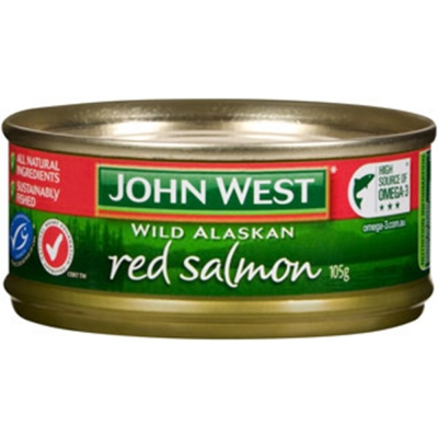 John West Red Salmon 105g