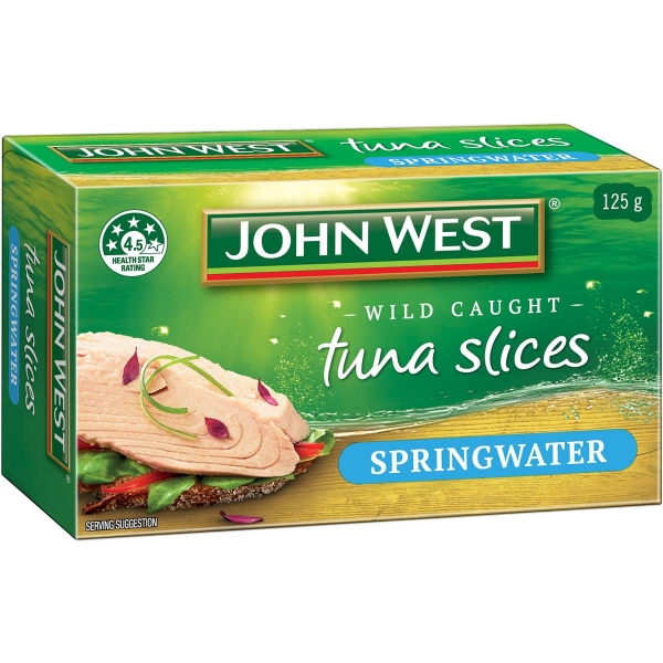 John West Tuna Slices In Springwater 125g