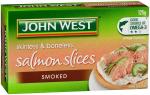 John West Salmon Slices Smoked 125g