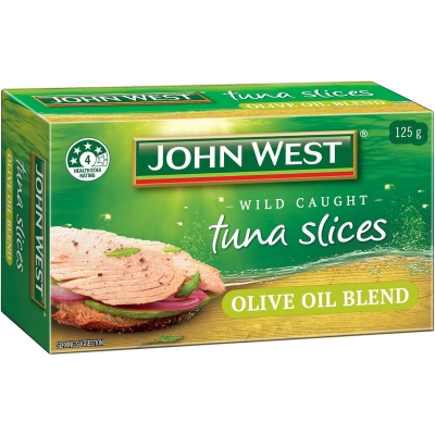 John West Tuna Slices In Olive Oil 125g