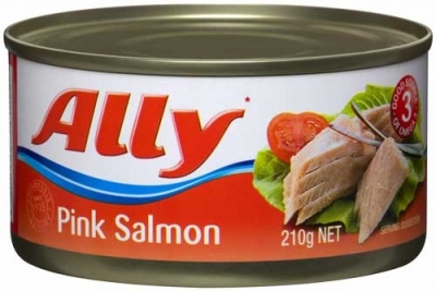 Ally Pink Salmon 210g