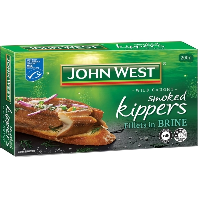 John West Kipper Fillets In Brine 200g