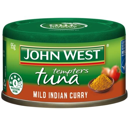 John West Tuna Mild Indian Curry 95g