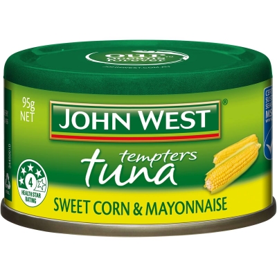 John West Tuna Sweetcorn & Mayonnaise 95g