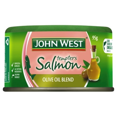 John West Tempters Salmon Olive Oil 95g