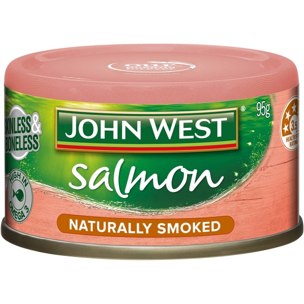 John West Salmon Smoked 95g