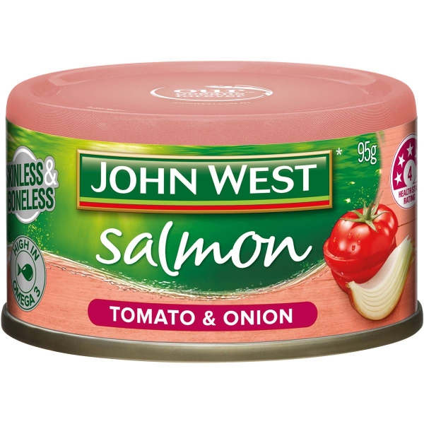 John West Salmon Tomato & Onion 95g