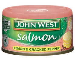 John West Salmon Tempters Lemon Cracked Pepper 95g