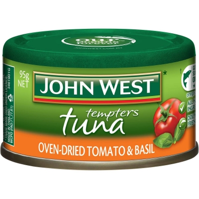 John West Tuna Oven Dried Tomato Basil 95g