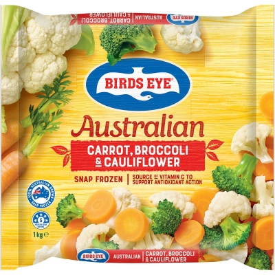 Birds Eye Australian Carrot Broccoli & Cauliflower 1kg