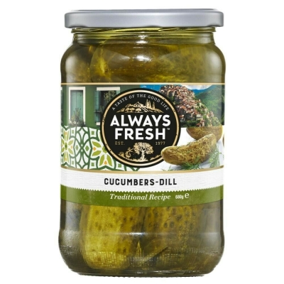 Always Fresh Cucumbers Dill Original 680g