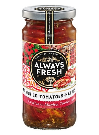 Always Fresh Tomato Sundried Halves 220g