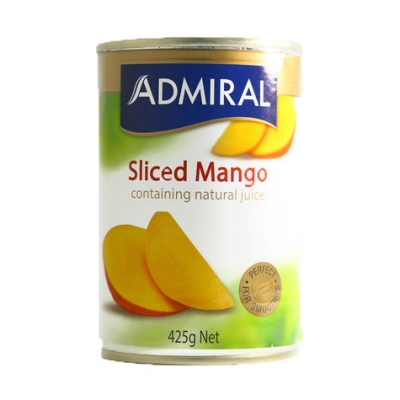 Admiral Mango Sliced In Natural Juice 425g