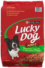 Purina Lucky Dog Adult Minced Beef, Vegetable & Marrowbone Flavour 8kg