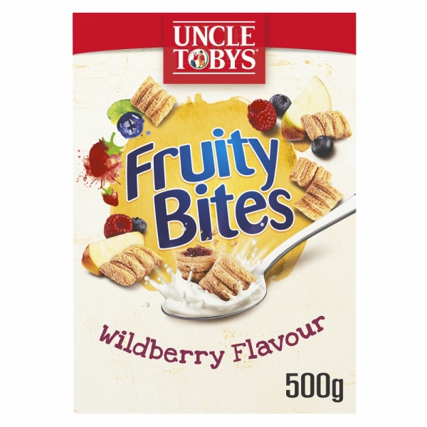 Uncle Tobys Fruity Bites Wildberry 500g