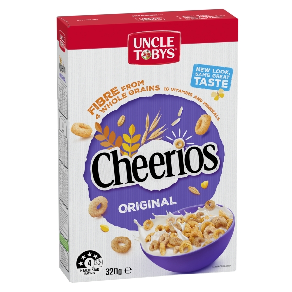 Uncle Tobys Cheerios Original 320g