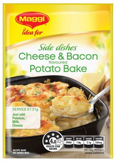 Maggi Recipe Base Cheese & Bacon Potato Bake 21g