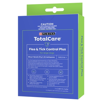 Purina Total Care Flea & Tick Control Large Dogs 1 Tube