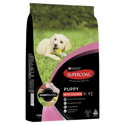 Supercoat Smartblend Puppy With Chicken 2.6kg