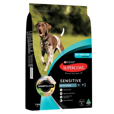 Supercoat Smartblend Adult Sensitive With Fish 2.6kg