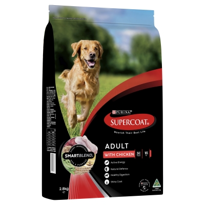 Supercoat Smartblend Adult With Chicken 2.8kg