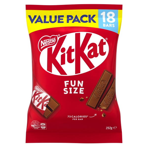 Nestle Kit Kat Fun Size 18 Pack 252g