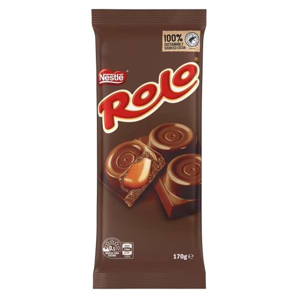 Nestle Rolo Chocolate Block 170g