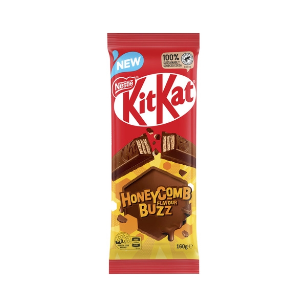 Nestle Kit Kat Block Honeycomb Buzz 160g