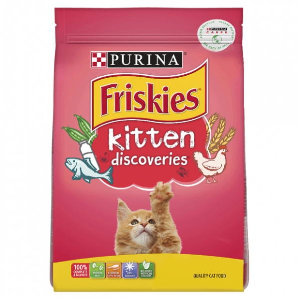 Purina Friskies Dry Cat Food Kitten Discovery 700g