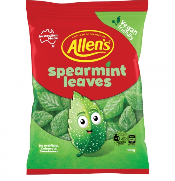 Allen's Spearmint Leaves 160g