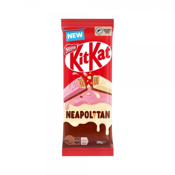 Nestle Kit Kat Neopolitan Block 160g