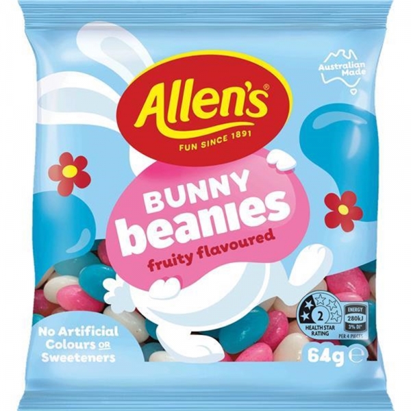 Allen's Bunny Beanies 64g