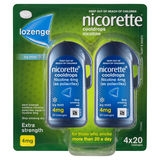 Nicorette Lozenges Icy Mint 4mg 80 Pack