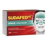 Sudafed PE Sinus & Pain Relief 10 Pack