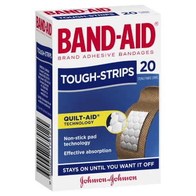 Band-Aid Tough Strips Regular 20 Pack