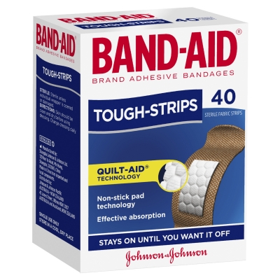 Band-Aid Tough Strips Regular 40 Pack