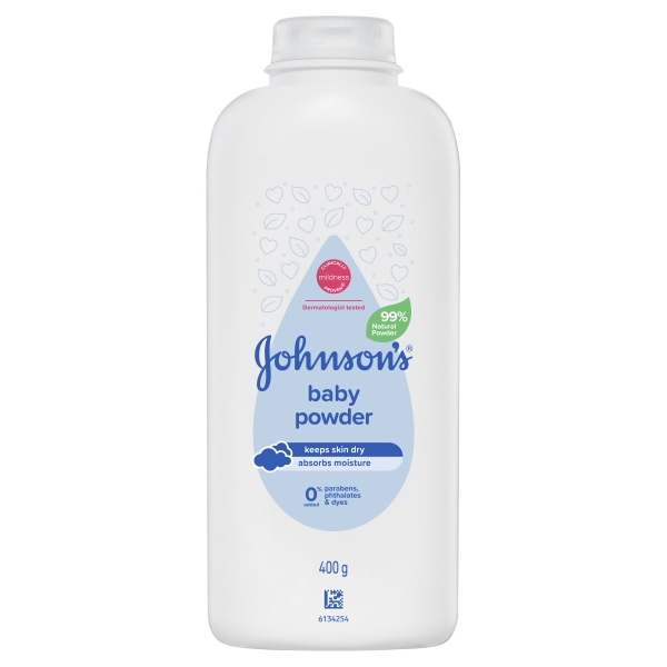 Johnson's Cornstarch Baby Powder 400g