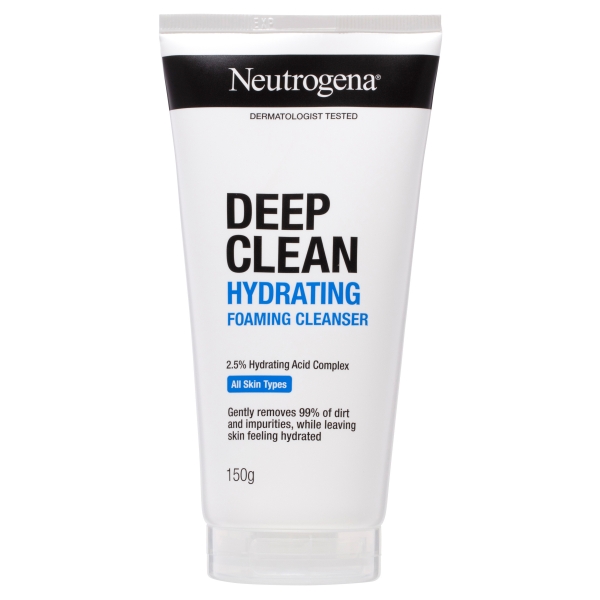 Neutrogena Deep Clean Hydrating Foaming Cleanser 150g