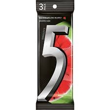 Wrigleys 5 Watermelon 3 Pack 96g