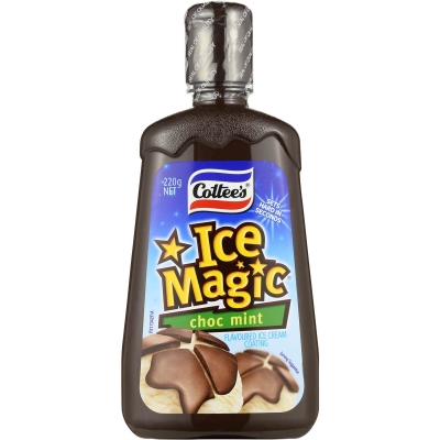 Cottee's Ice Magic Choc Mint 220g