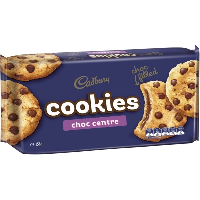 Cadbury Cookie Crunchy Choc Filled 156g