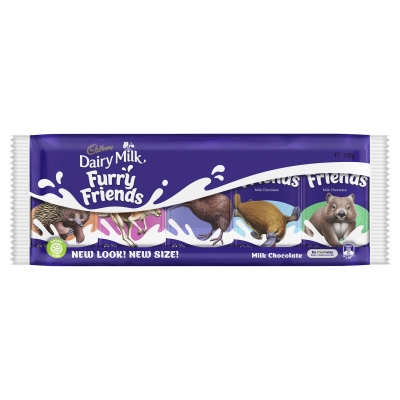 Cadbury Chocolate Furry Friends 5 Pack 100g