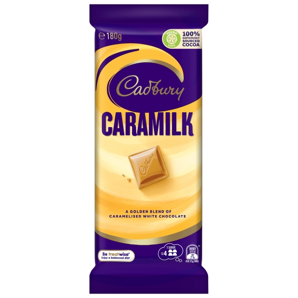 Cadbury Block Caramilk 180g