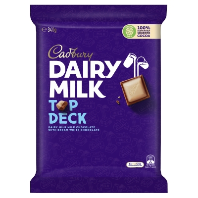 Cadbury Dairy Milk Top Deck 340g